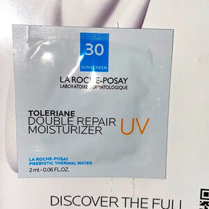 LaRoche Posay double repair moisture sample plus coupon